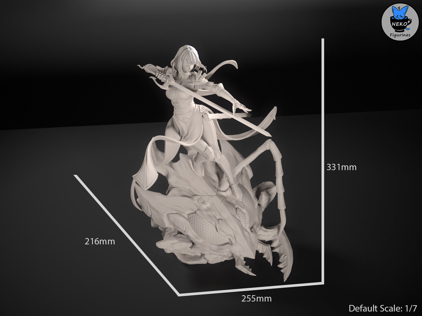 Cha Hae In | Solo Leveling | Handcrafted Figure