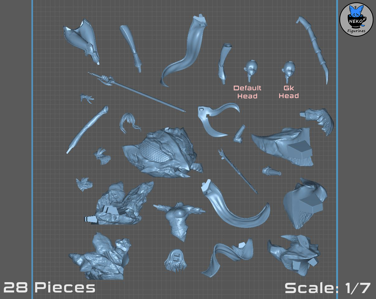 Cha Hae In | Solo Leveling | Handcrafted Figure