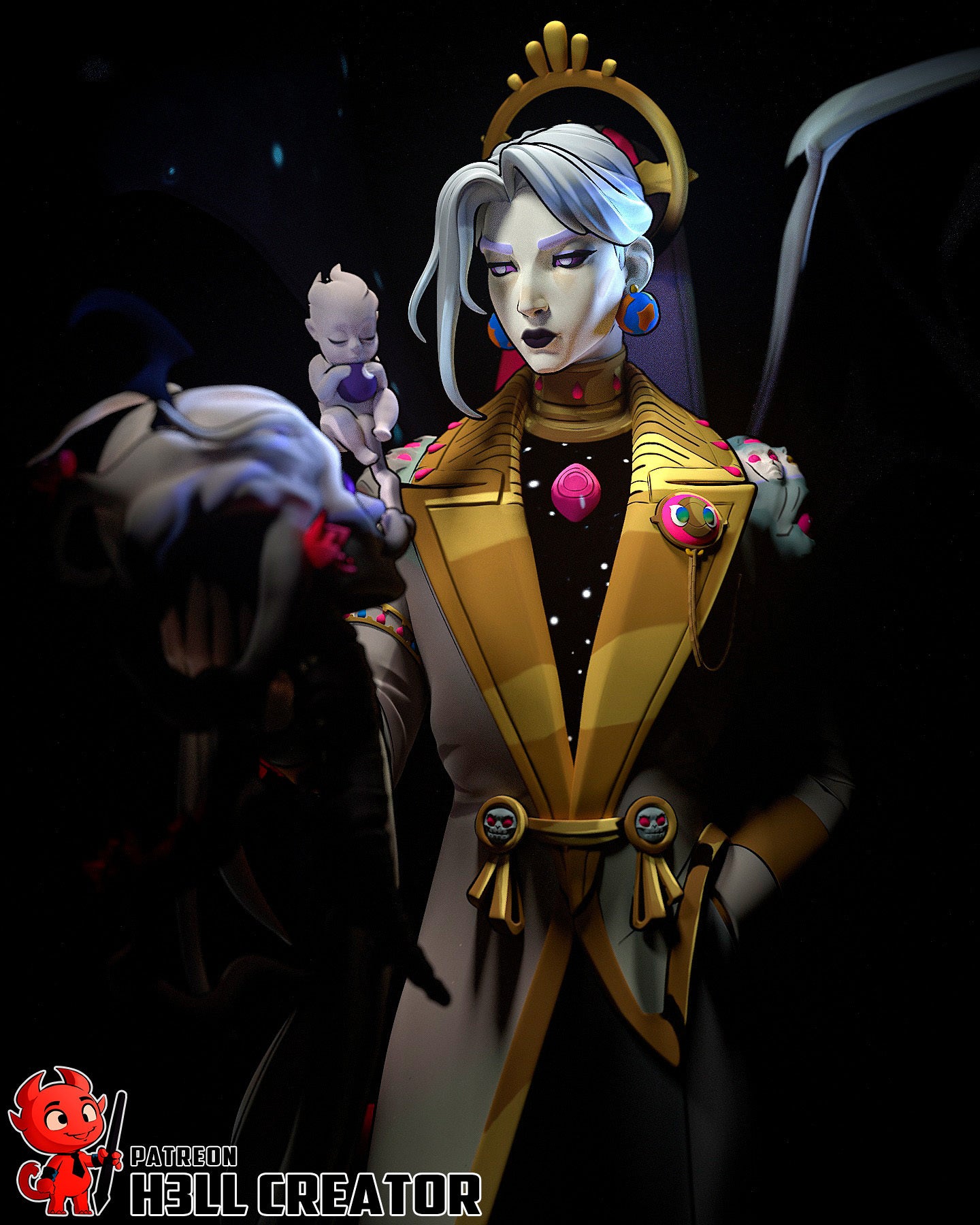Chaos | Hades II | Handcrafted Figure