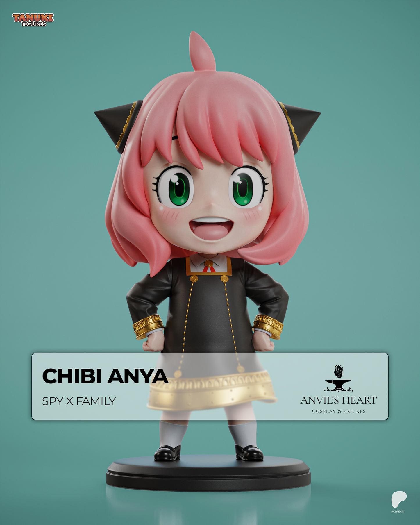 Chibi Anya | Spy x Family | Handcrafted Figure