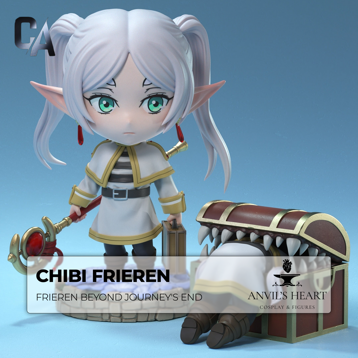 Chibi Frieren | Frieren Beyond Journey's End | Handcrafted Figure