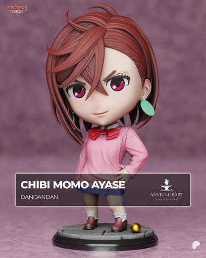 Chibi Momo Ayase | Dandandan | Handcrafted Figure