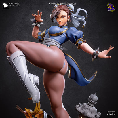 Dark Flame Maiden | Handcrafted Figure