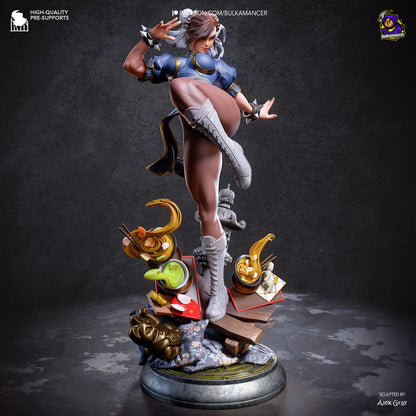 Dark Flame Maiden | Handcrafted Figure