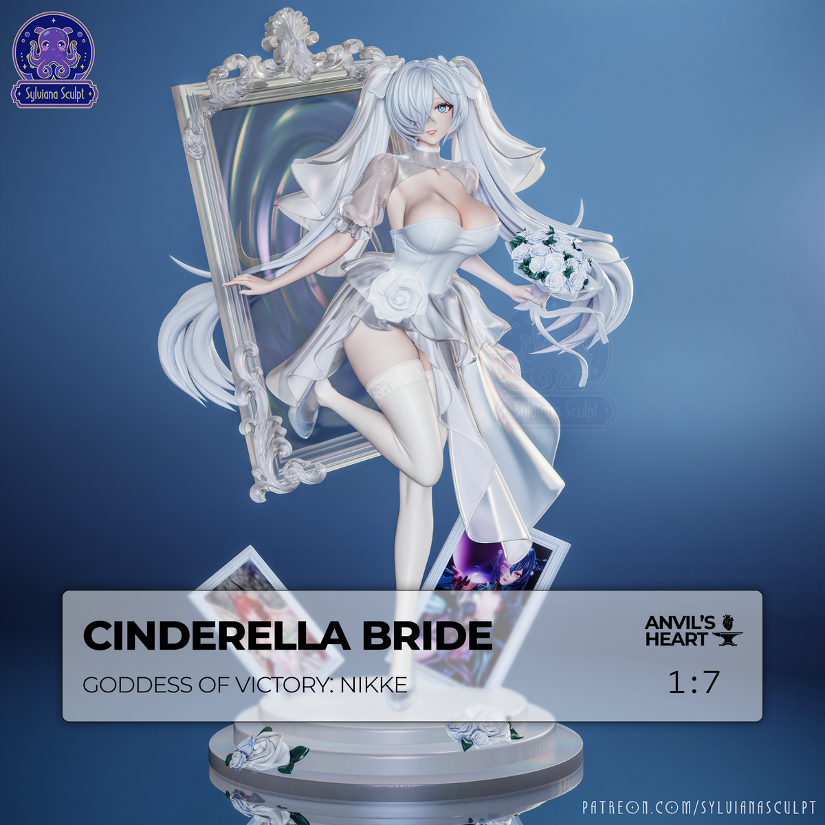 Glass Bride | Handcrafted Figure