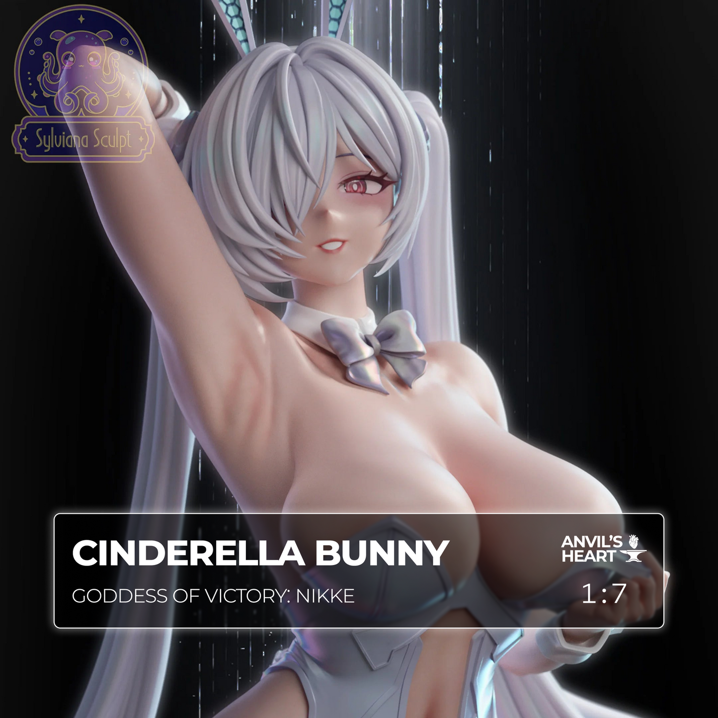 Bunny Glass Princess | Handcrafted Figure