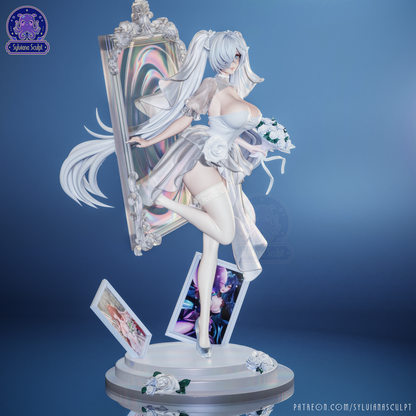 Glass Bride | Handcrafted Figure