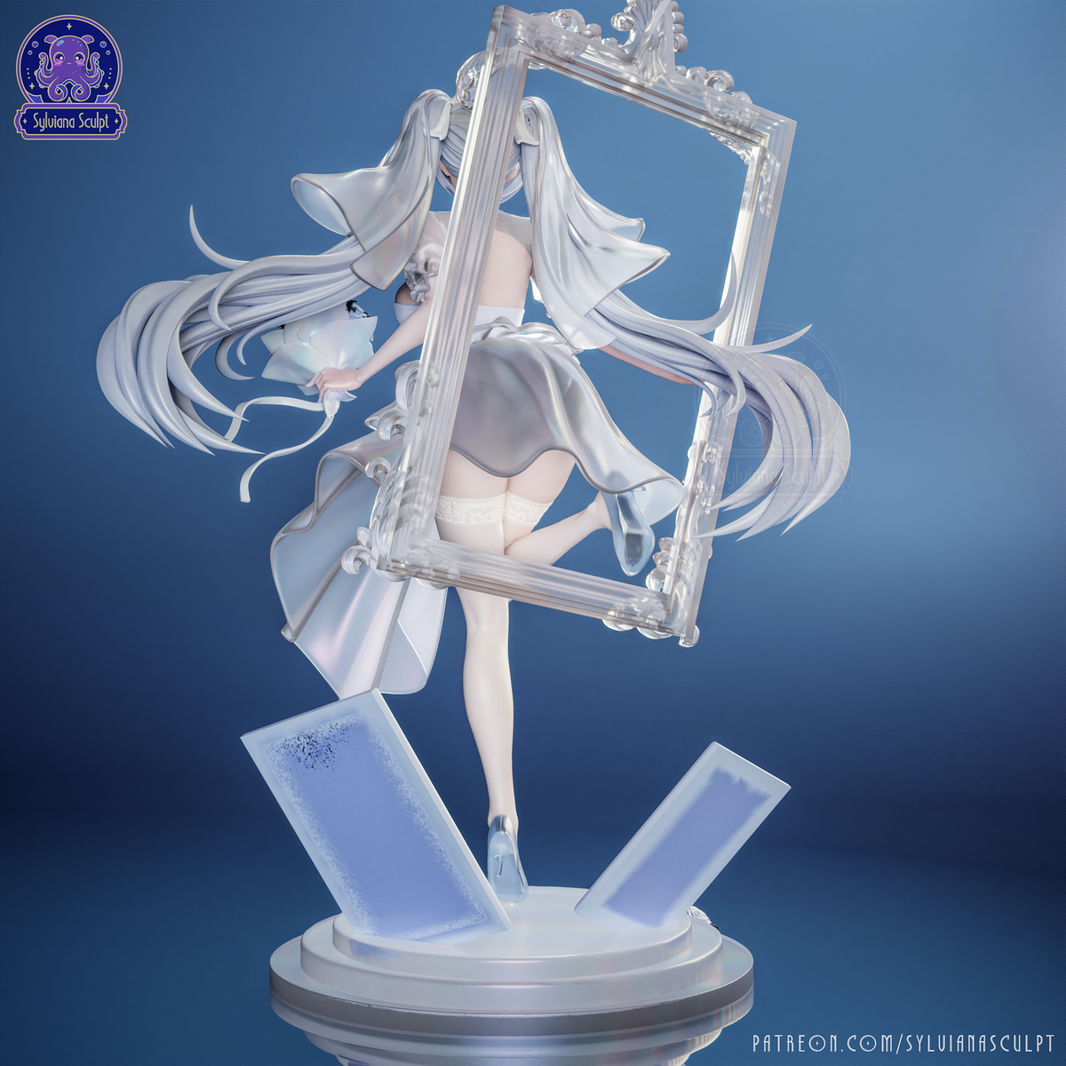Glass Bride | Handcrafted Figure