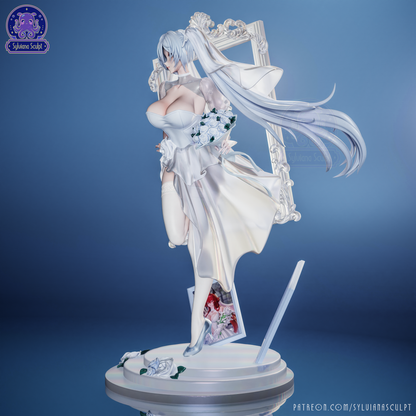 Glass Bride | Handcrafted Figure