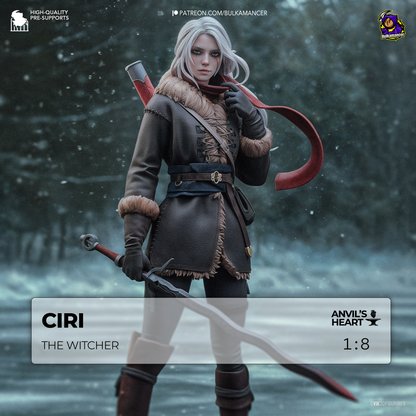 Ciri | The Witcher | Handcrafted Figure