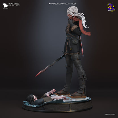 Ciri | The Witcher | Handcrafted Figure