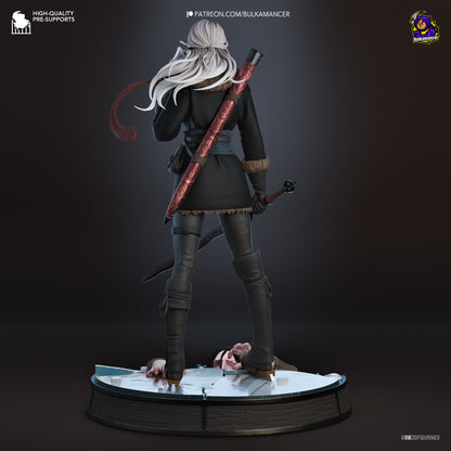 Ciri | The Witcher | Handcrafted Figure