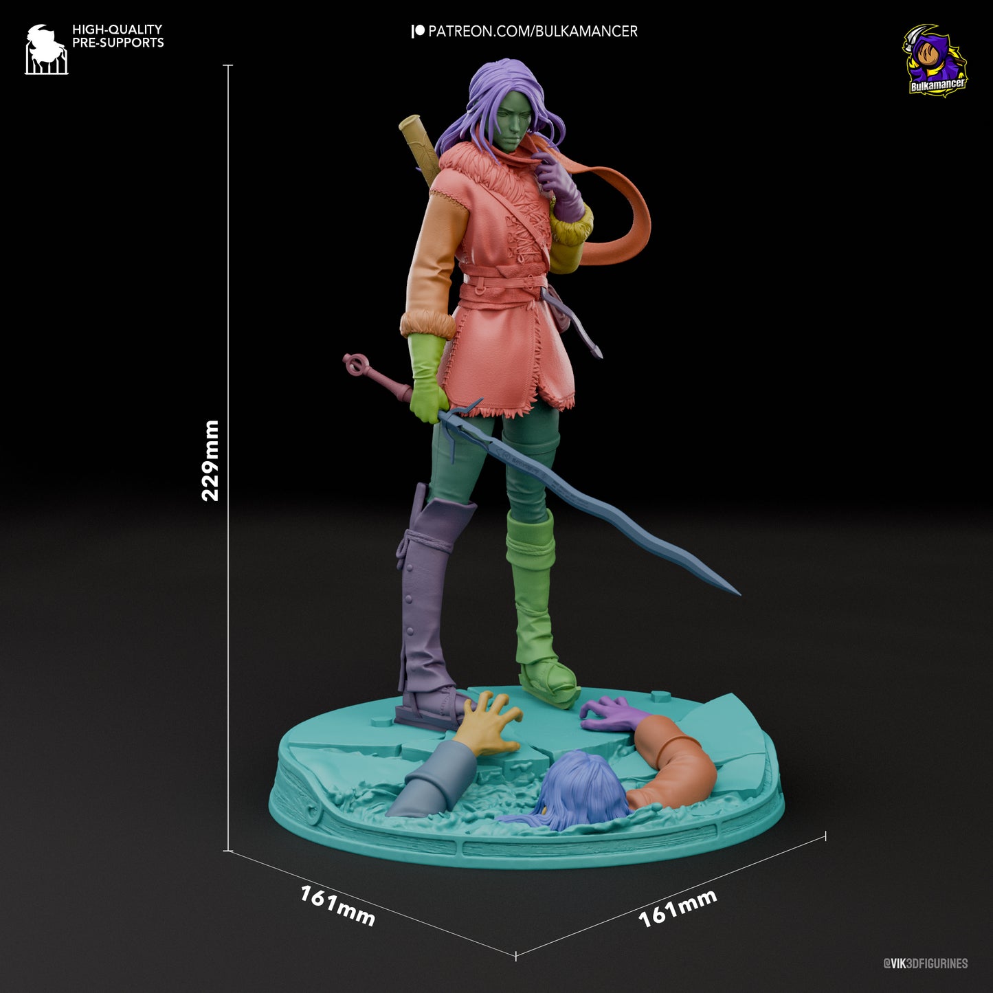 Ciri | The Witcher | Handcrafted Figure