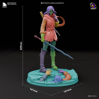 Ciri | The Witcher | Handcrafted Figure