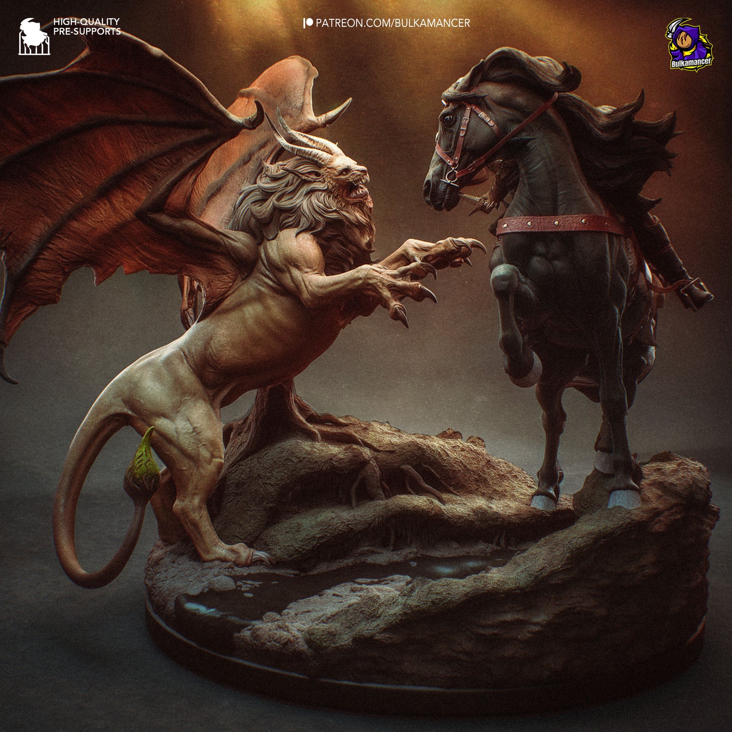 Ciri vs Manticore |The Witcher 4| Handcrafted Figure