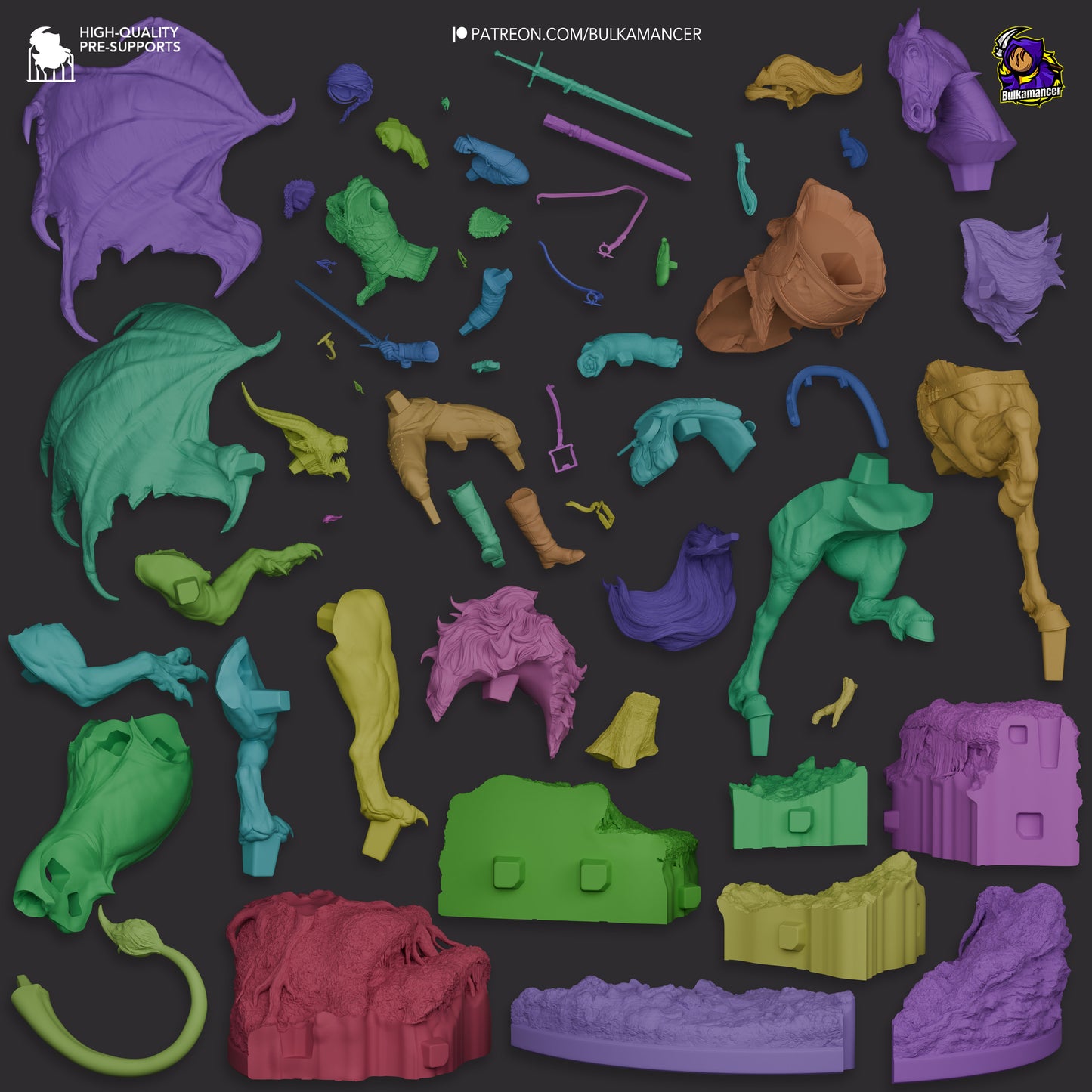 Ciri vs Manticore |The Witcher 4| Handcrafted Figure