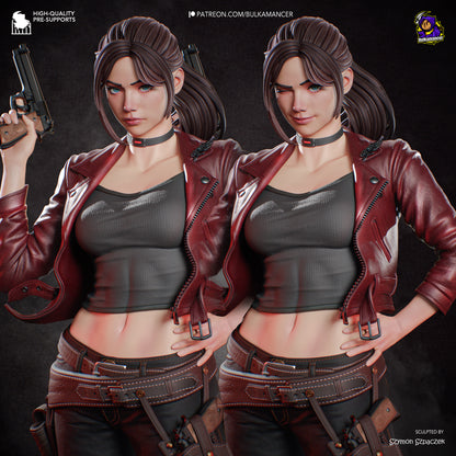 Red Jacket Survivor | Handcrafted Figure