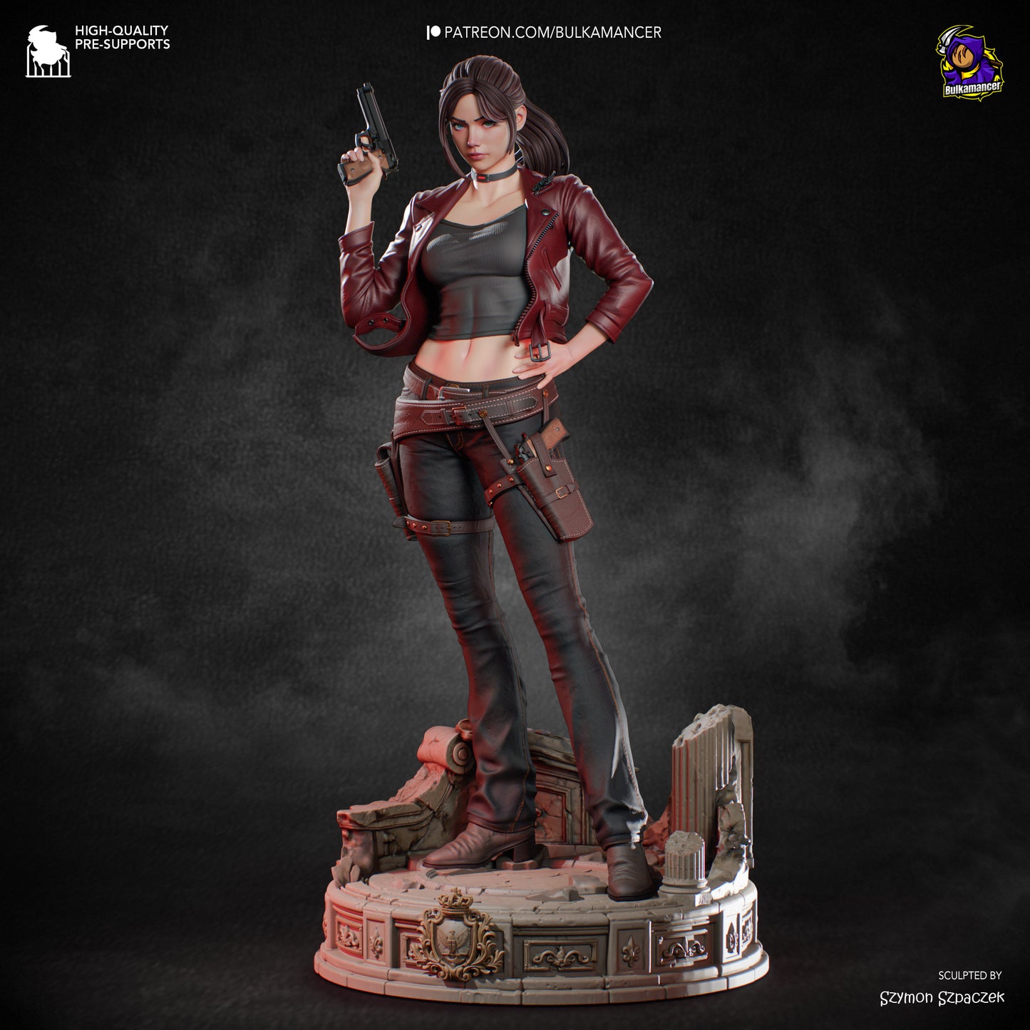 Red Jacket Survivor | Handcrafted Figure