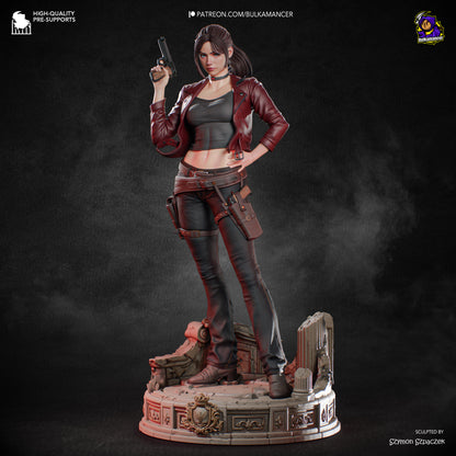 Red Jacket Survivor | Handcrafted Figure