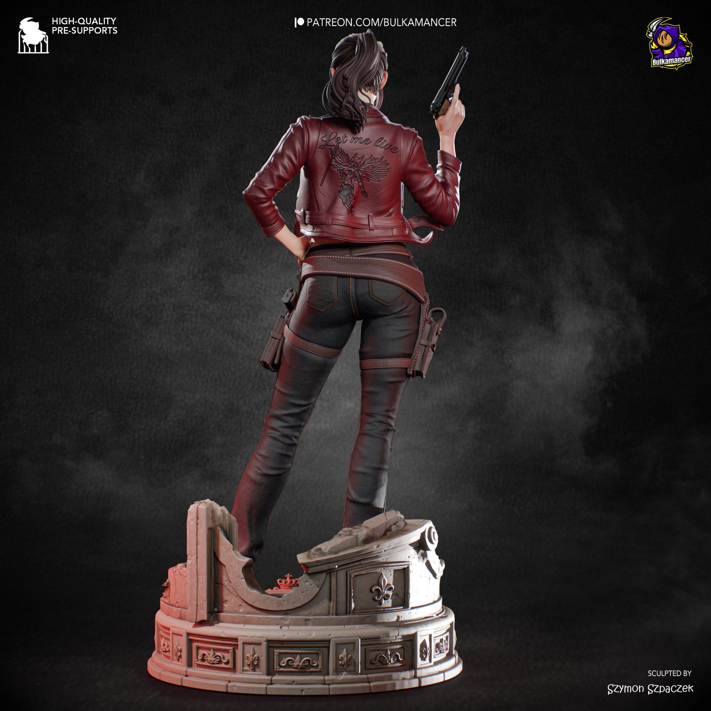Red Jacket Survivor | Handcrafted Figure