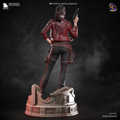 Red Jacket Survivor | Handcrafted Figure