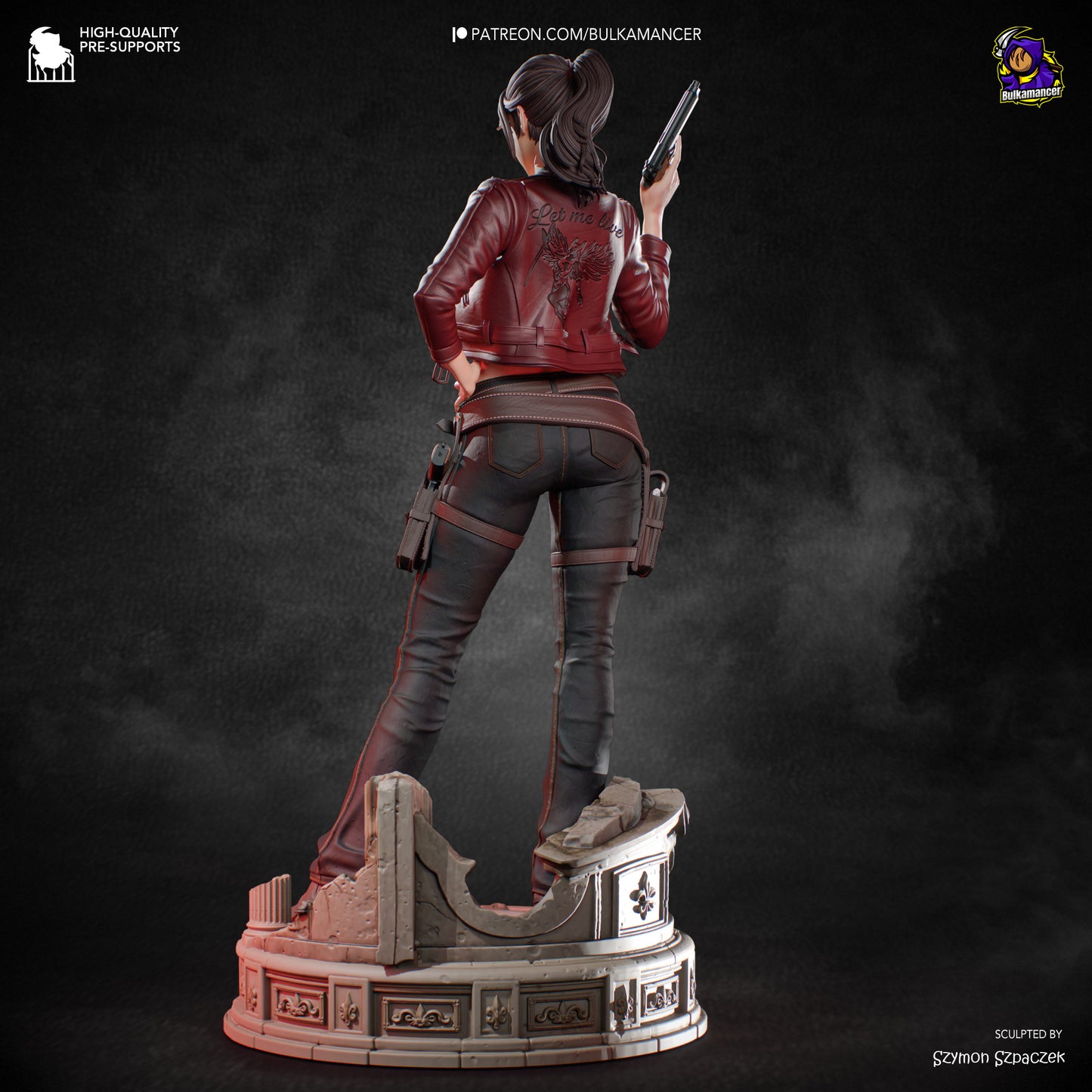 Red Jacket Survivor | Handcrafted Figure