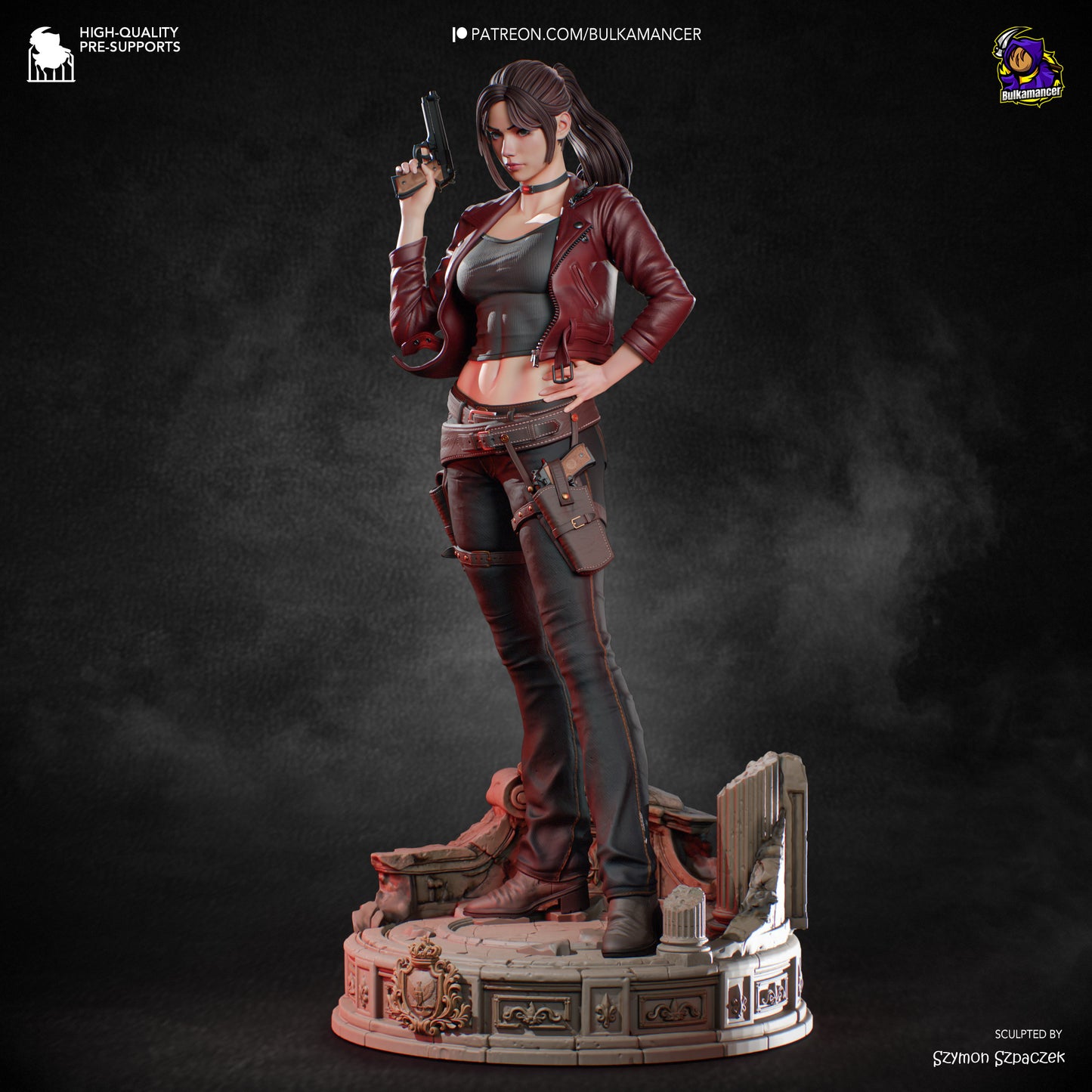 Red Jacket Survivor | Handcrafted Figure