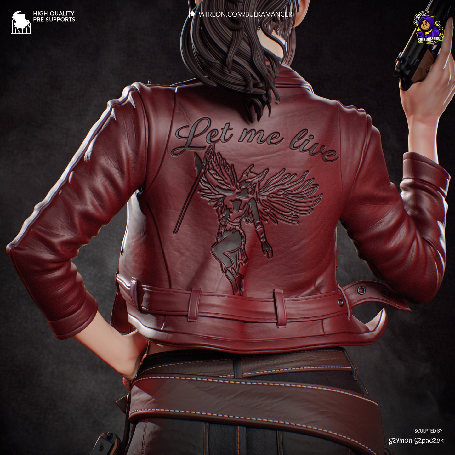 Red Jacket Survivor | Handcrafted Figure