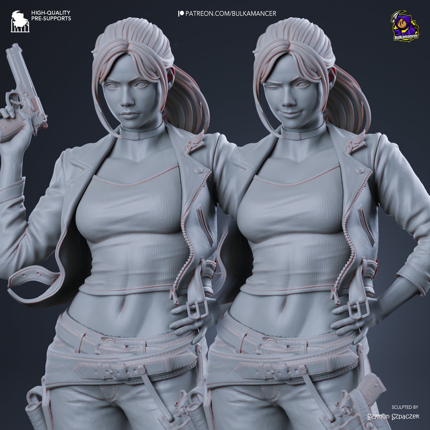 Red Jacket Survivor | Handcrafted Figure