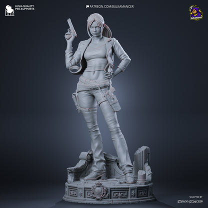 Red Jacket Survivor | Handcrafted Figure