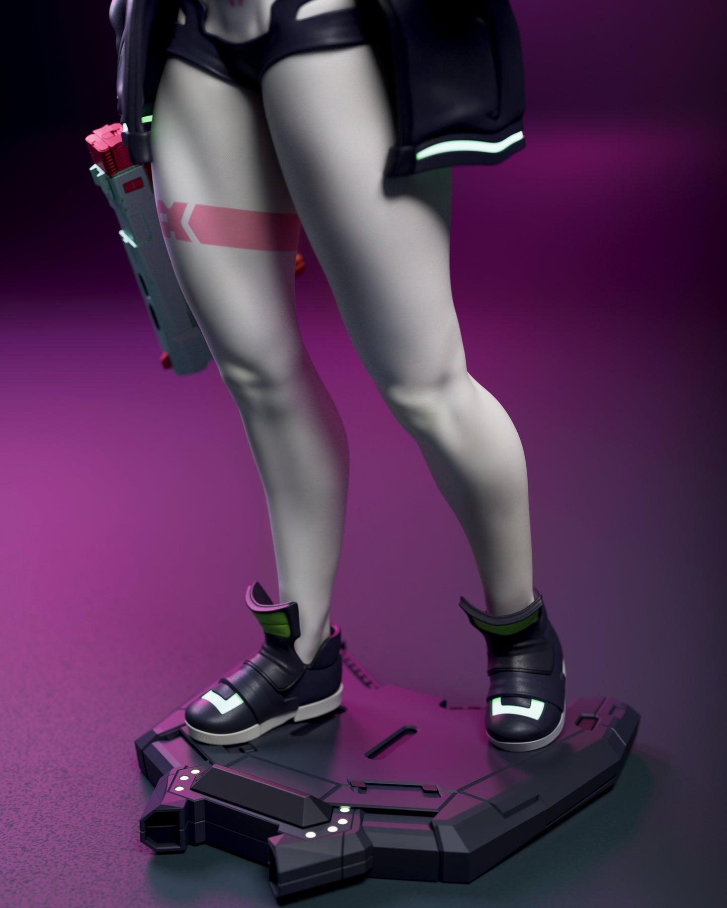 Rebecca | Cyberpunk: Edgerunners | Handcrafted Figure