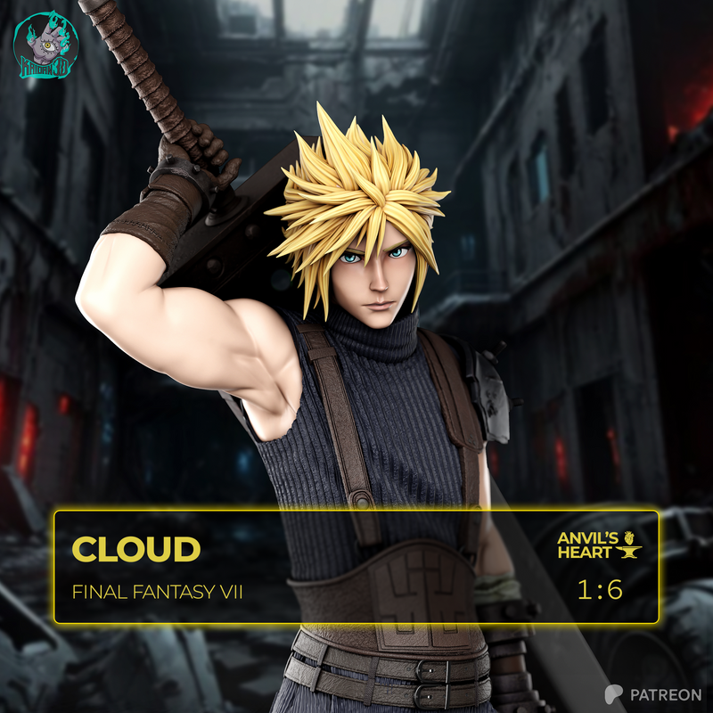 Buster Sword Warrior | Handcrafted Figure