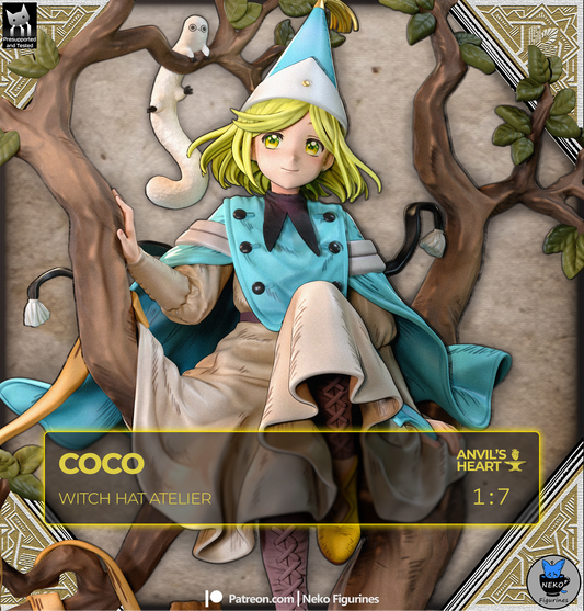 Coco | Witch Hat Atelier | Handcrafted Figure