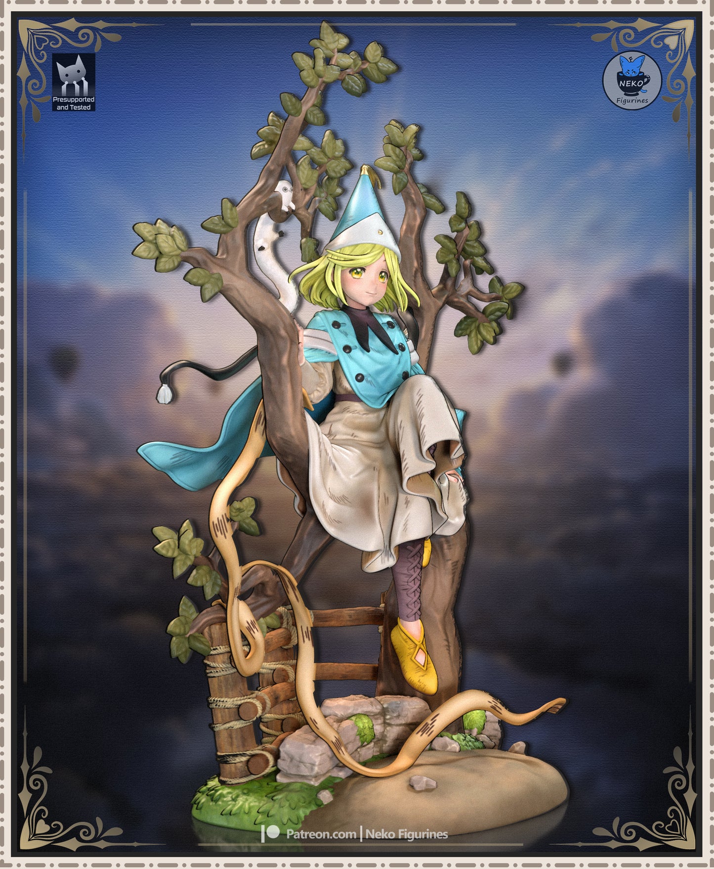 Coco | Witch Hat Atelier | Handcrafted Figure