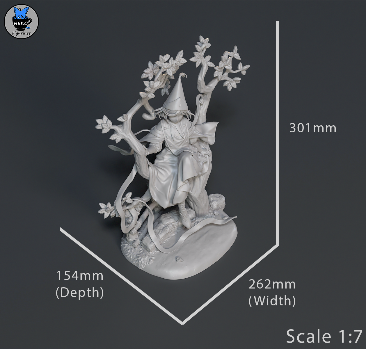Coco | Witch Hat Atelier | Handcrafted Figure