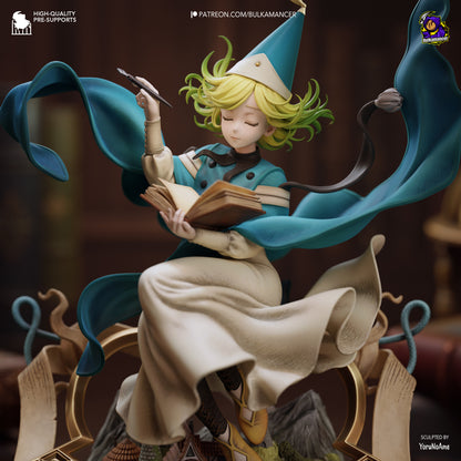 Young Apprentice Witch | Handcrafted Figure