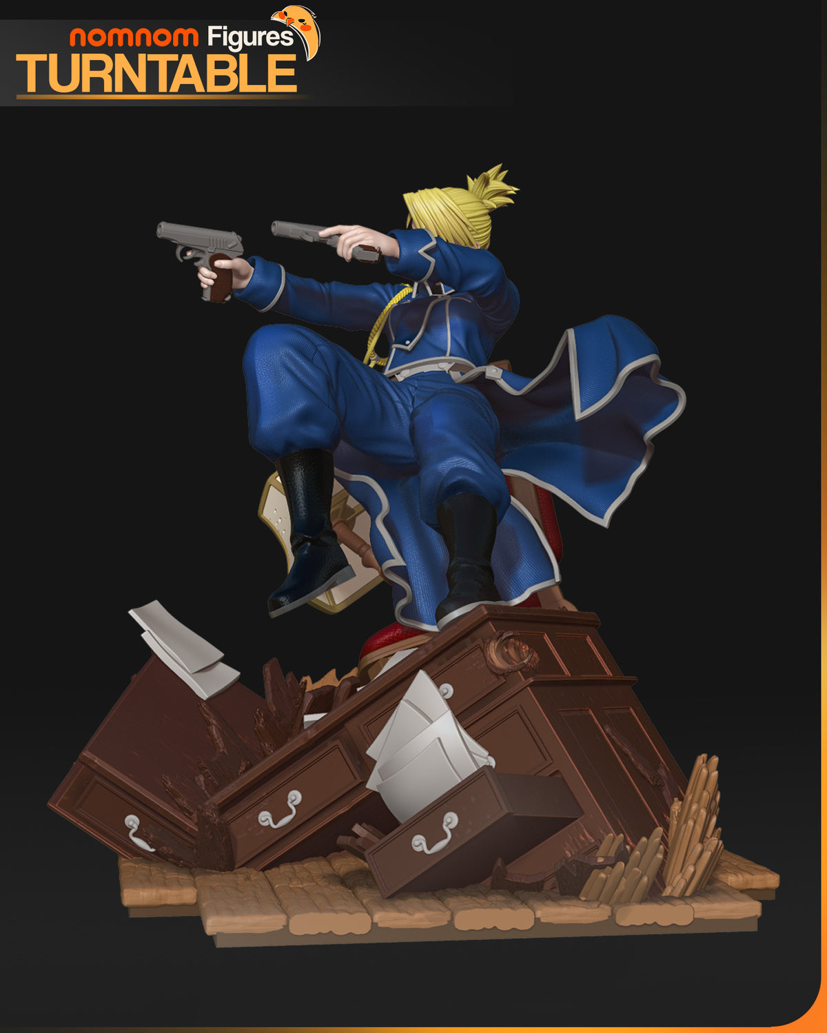 Blonde Sharpshooter | Handcrafted Figure