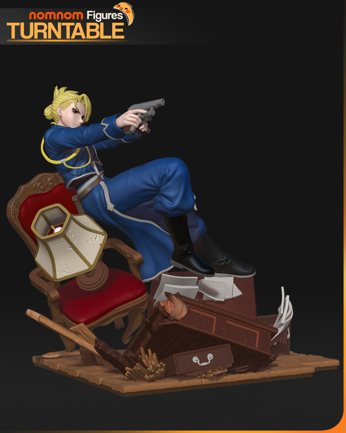 Blonde Sharpshooter | Handcrafted Figure