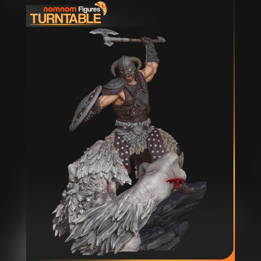 Northern Shout Warrior | Handcrafted Figure