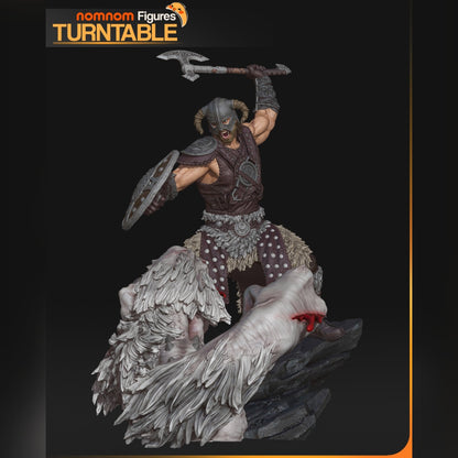 Northern Shout Warrior | Handcrafted Figure