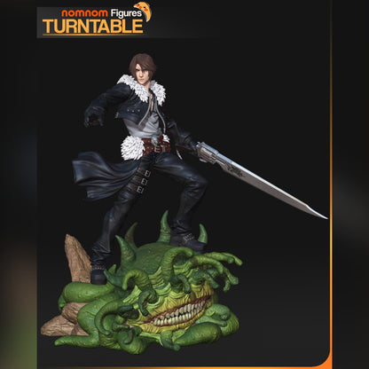 Scarred Swordsman | Handcrafted Figure