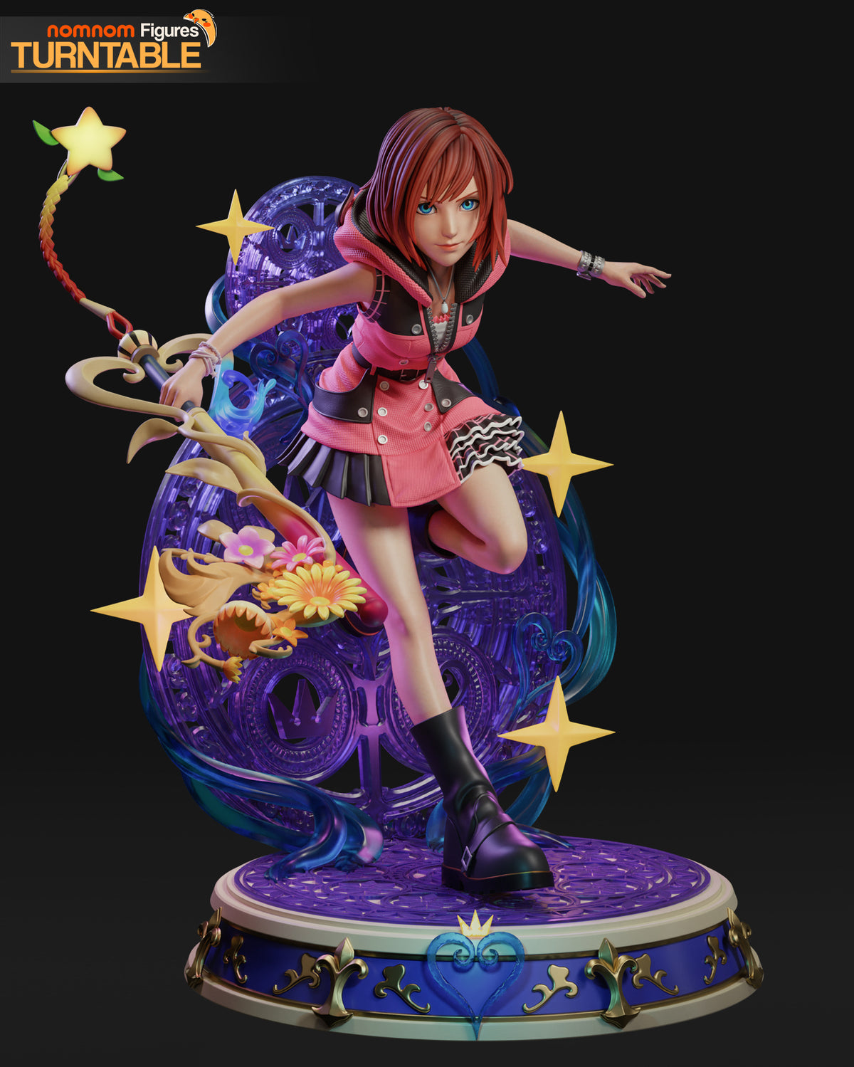 Pink-Haired Princess | Handcrafted Figure