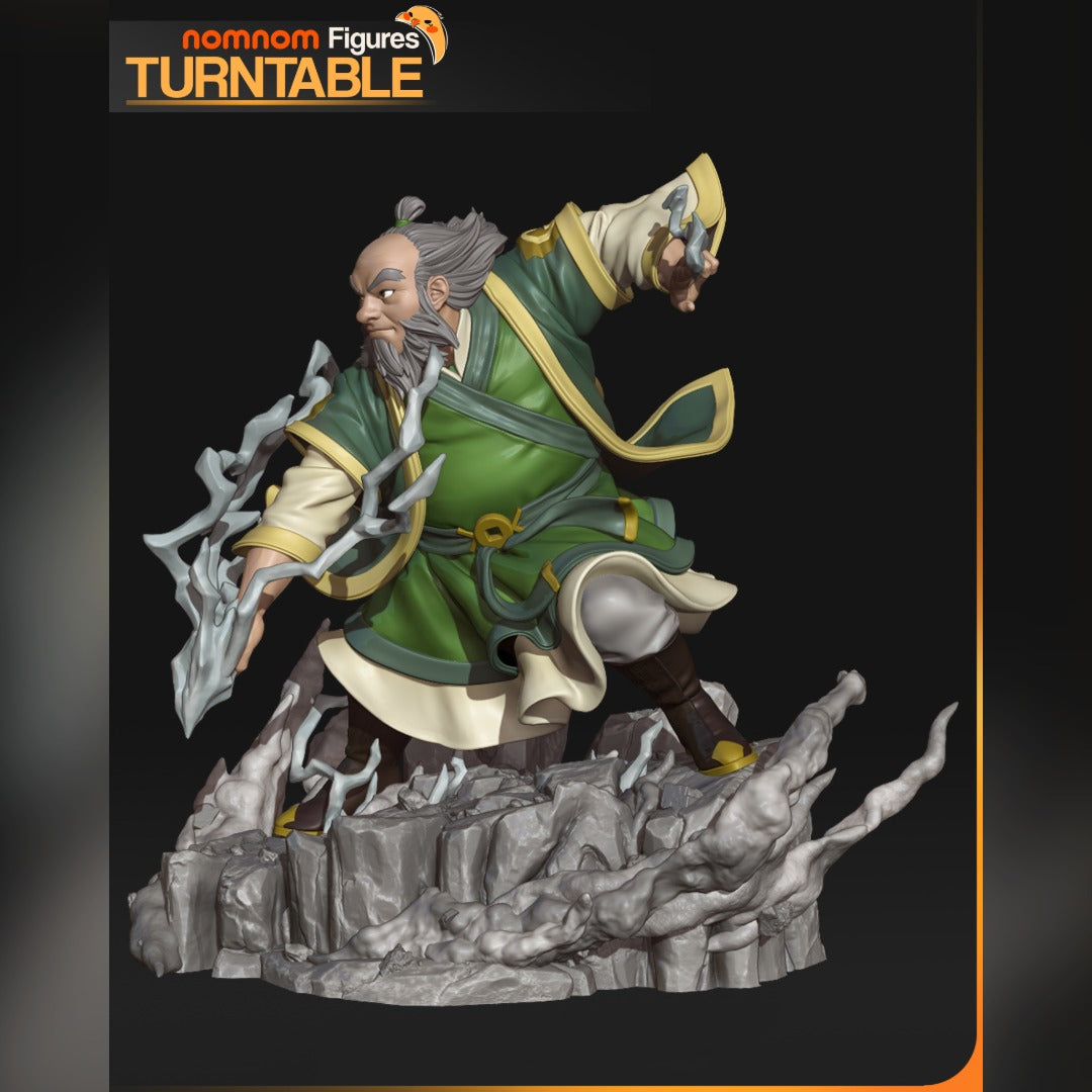 Acrobatic Fighter | Handcrafted Figure