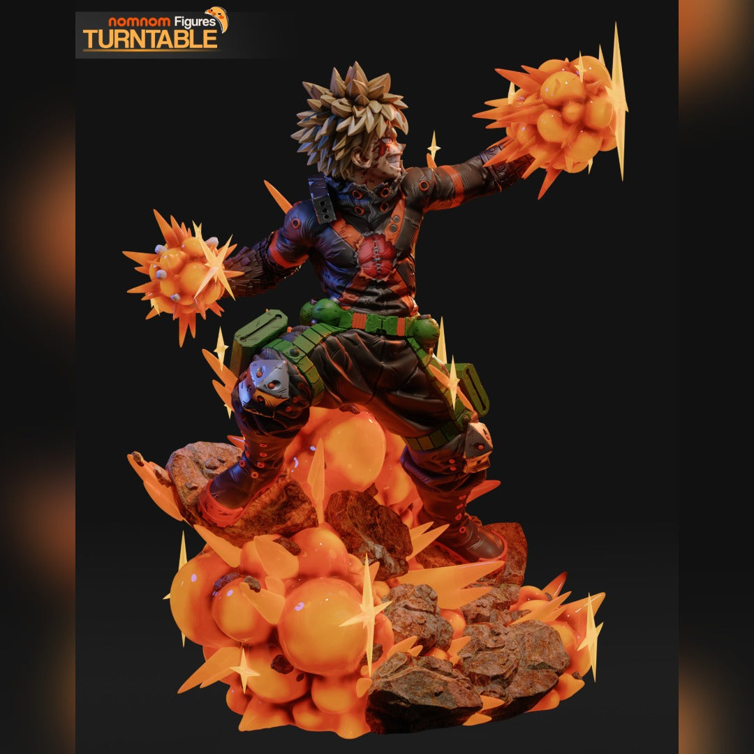 Explosion Hero | Handcrafted Figure