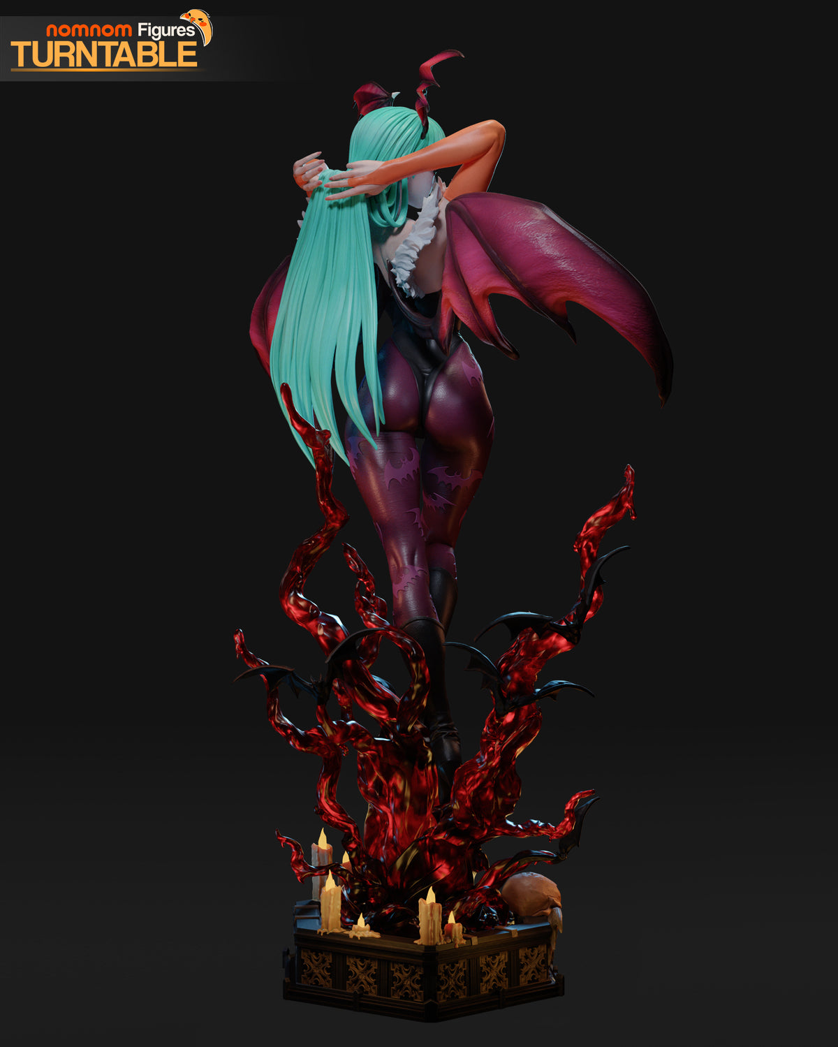 Emerald Succubus | Handcrafted Figure