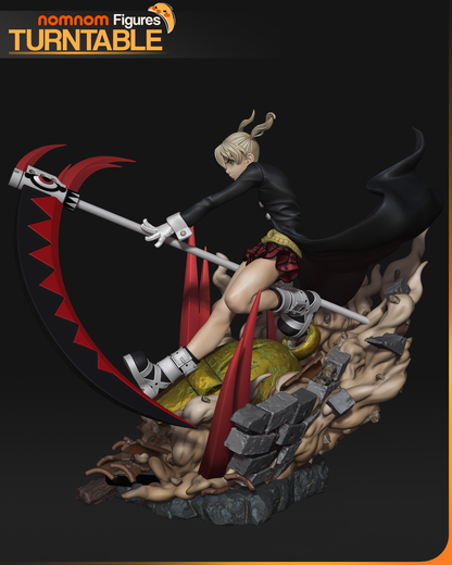 Scythe Huntress | Handcrafted Figure