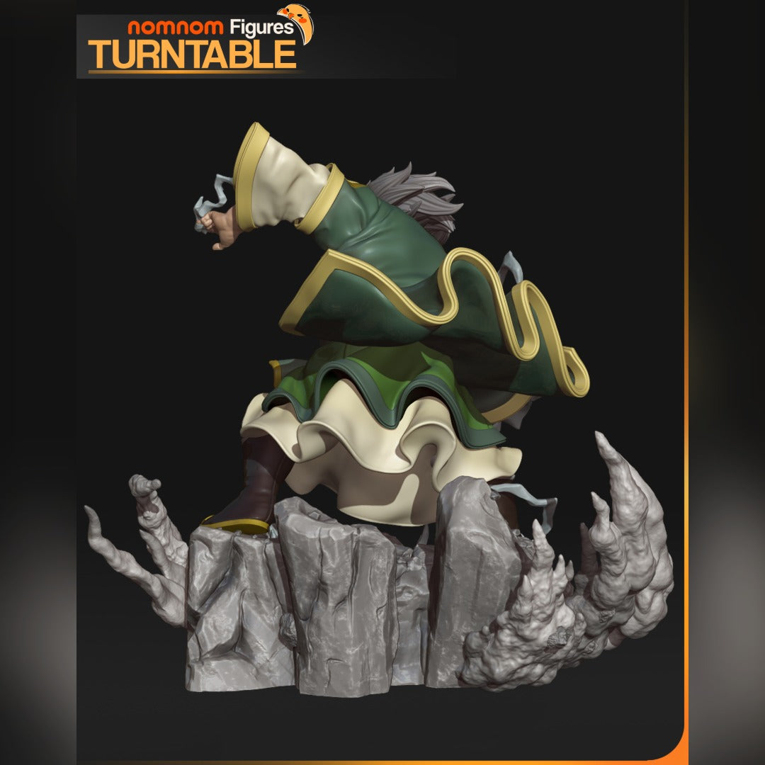 Acrobatic Fighter | Handcrafted Figure