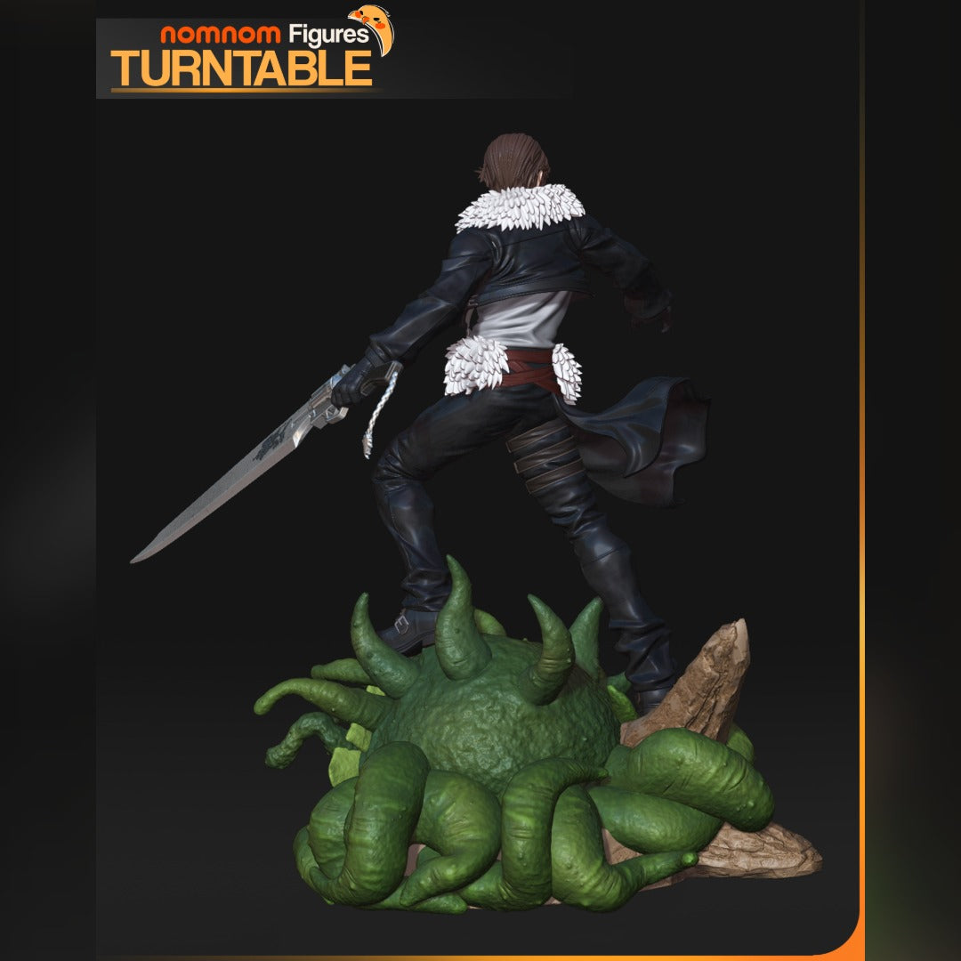 Scarred Swordsman | Handcrafted Figure