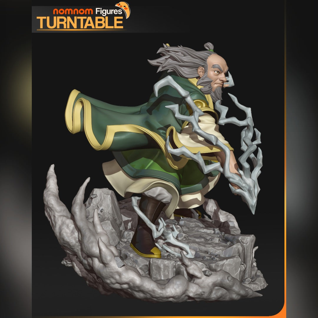 Acrobatic Fighter | Handcrafted Figure