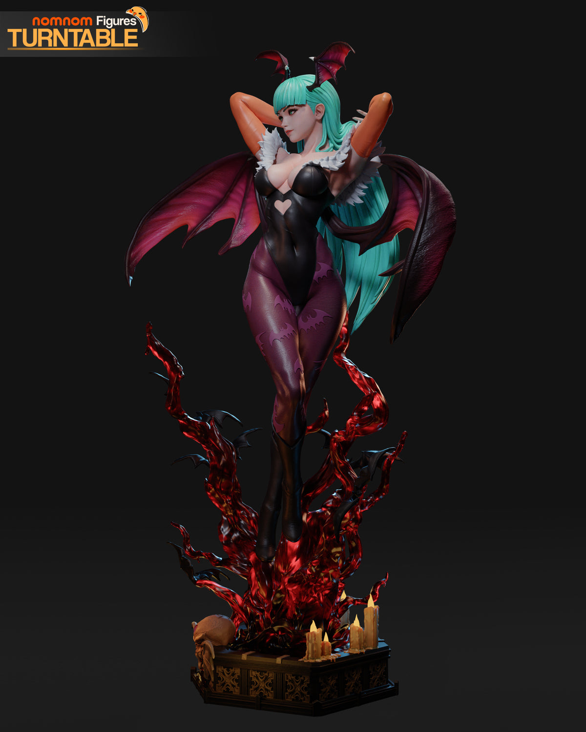 Emerald Succubus | Handcrafted Figure